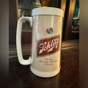 Insulated Schlitz mug